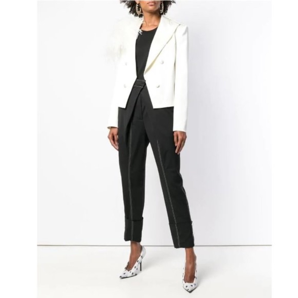 Magda Butrym Lubeck Cream Blazer